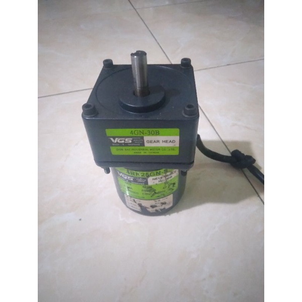 Ac Motor Gearbox 220V Ratio 1:30 25W