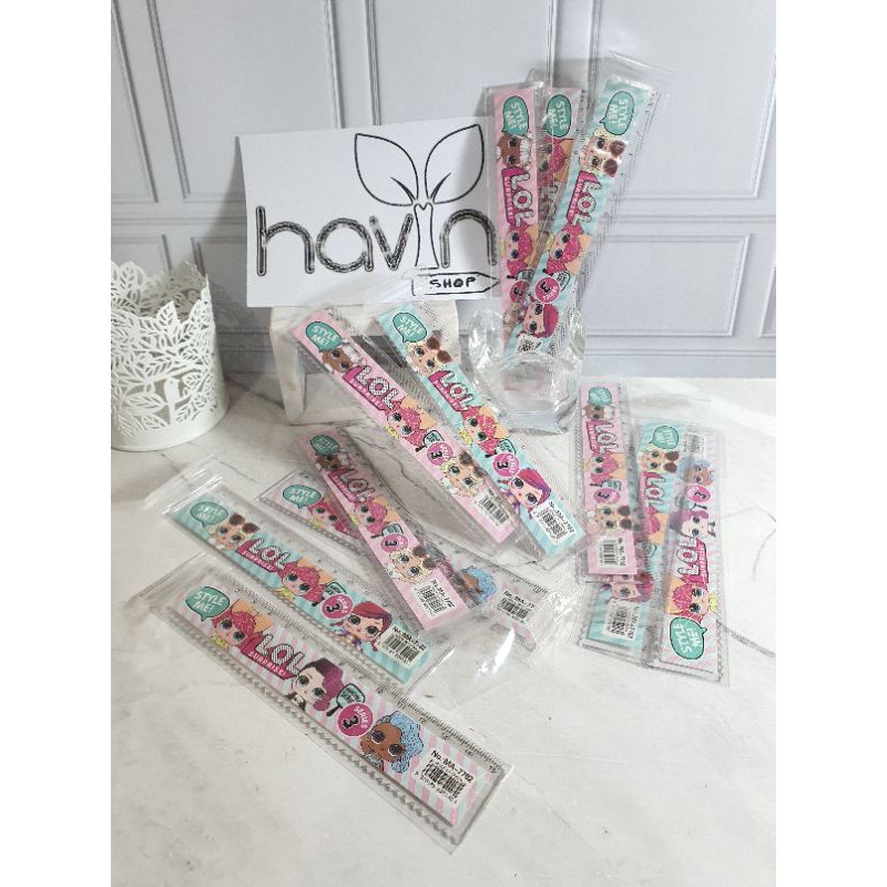 

15 cm atau 20cm penggaris LOL/garisan 15cm/garisan 20cm LOL/ruler LoL