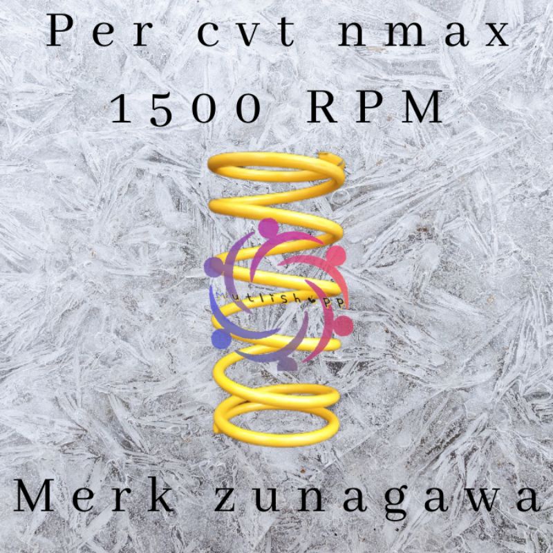 PER CVT 1500 RPM NMAX AEROX LEXI PCX VARIO 125  VARIO 150  MIO M3 XEON MERK ZUNAGAWA