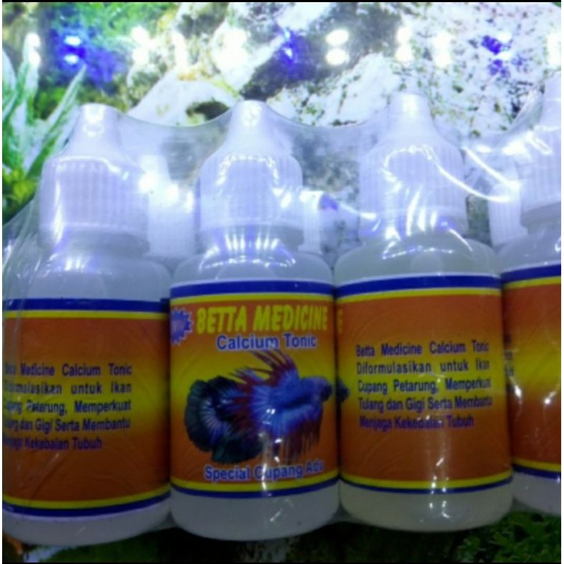 calsium tonic obat ikan cupang betta medicine calsium tonic