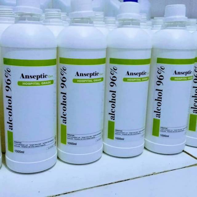 ALKOHOL (ETHYL ALCOHOL / ETHANOL) 96% - 1 Liter l Makassar