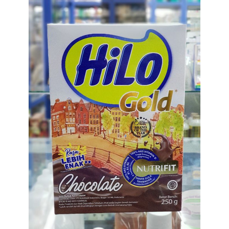 HILO GOLD NUTRIFIT CHOCOLATE 250G