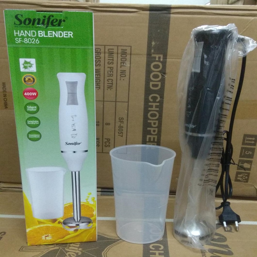 Sonifer Hand Blender SF-8026 Blender Tangan 2 Speed 400W