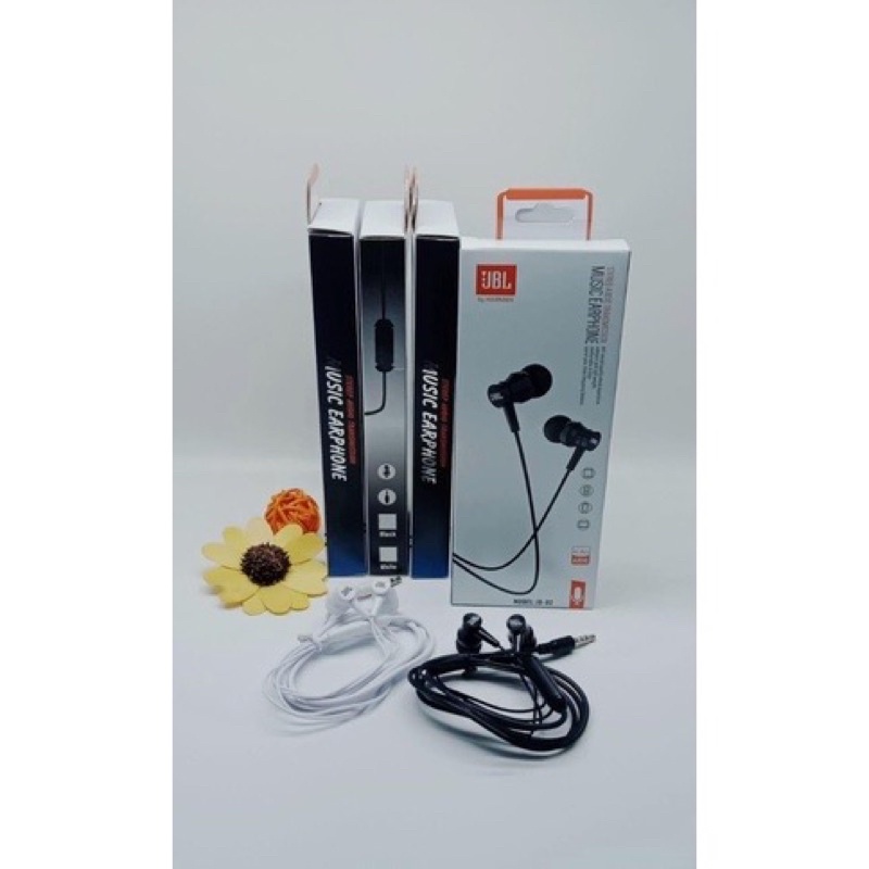 Headset J JB-02 ExtraBass Handsfree Hansfree Handset J JB-02 Mic Earphone J JB02 Stereo Bass PROMO SEN