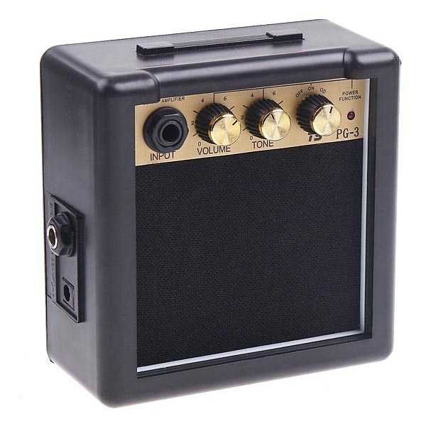 Mini Amplifier PG-3 3W for Electric Guitar Speaker Amp Gitar Listrik