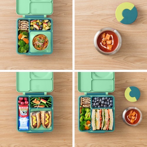 OmieBox Bento Box V2 - Meadow Green