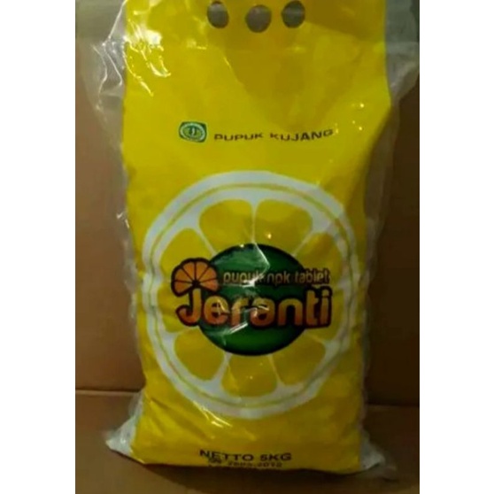PUPUK NPK JERANTI 5KG PUPUK KUJANG