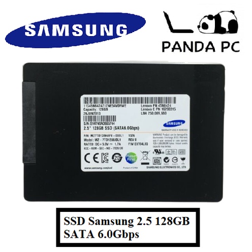 SSD Samsung 128GB SATA 3 / 6.0Gbps