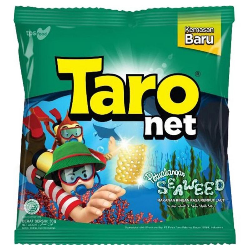 

Taro Net Seaweed 65 gr Snack