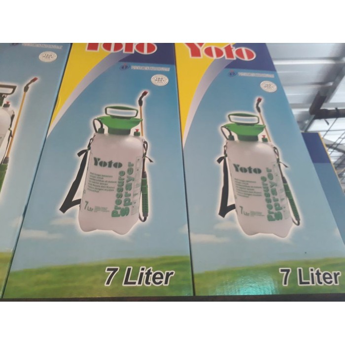 pressure sprayer YOTO 7 liter (penyemprot tanaman bertekanan)