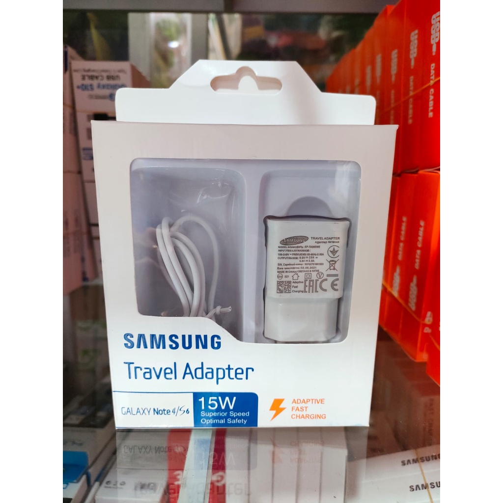 TRAVEL CHARGER SAMSUNG J6 NOTE4 ORI 99 USB ANDROID MICRO CASAN SAMSUNG J6 NOTE 4 ANDROID MICRO