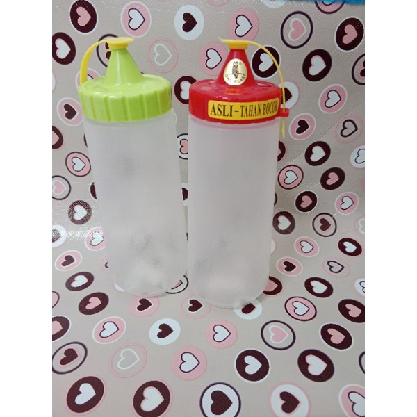 botol kecap dressing pot 500ml/botol serbaguna/botol plastik