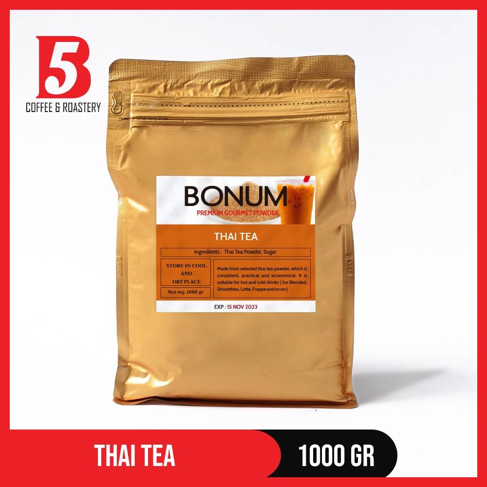 

Bubuk Minuman | Rasa Thai Tea 1kg | Powder Drink | Merk Bonum