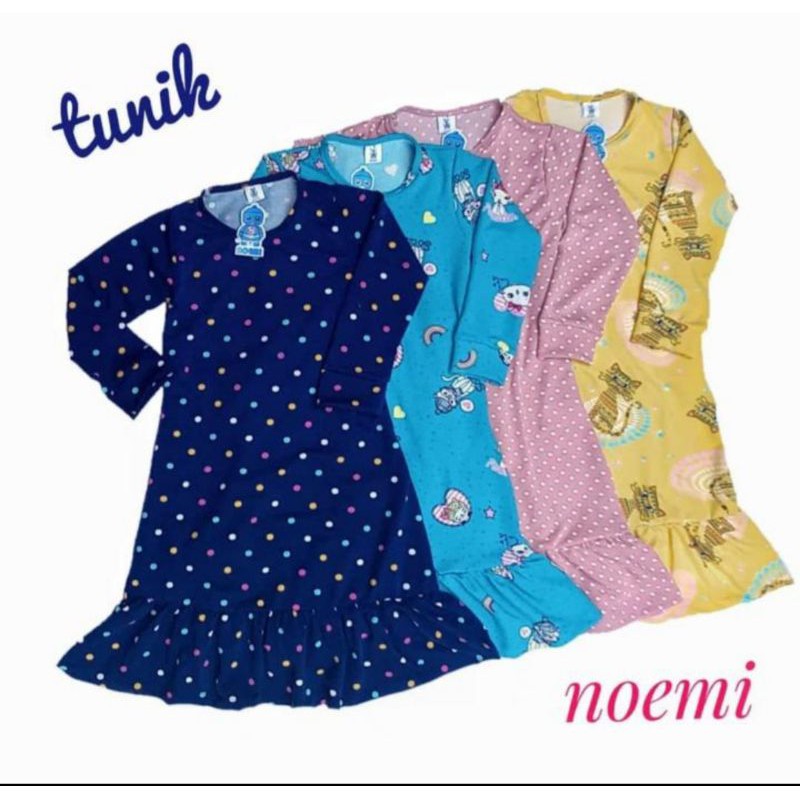 SALE RANDOM MOTIF Tunic Anak Perempuan Baby Terry 789 (2_6 thn)