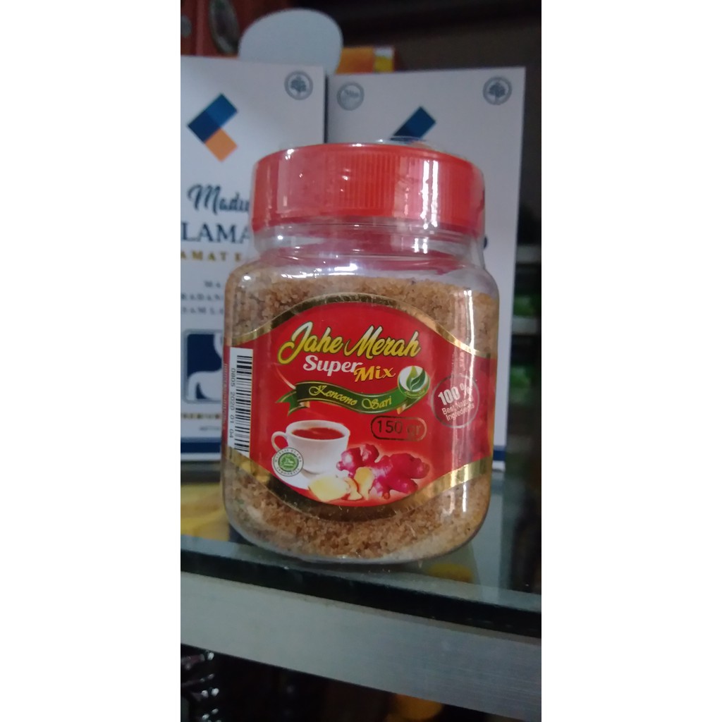 

Jahe Merah super mix 150 gr Kencono Sari - EXP : 12-2024