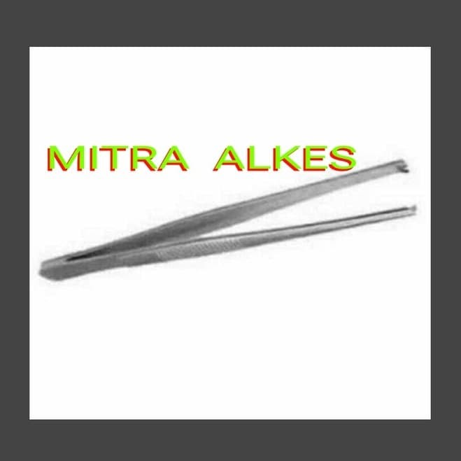 Pincet Cirugis 20 cm. Pinset Chirugis 20cm. Tissue Forceps 20cm. P Cirulgis 20 cm.