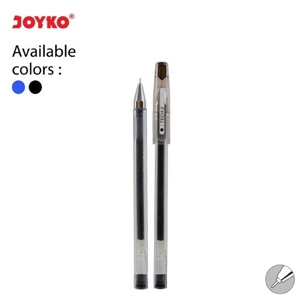 

RB Gel Pen Joyko I Tech 2 GP 266 / Pulpen GelPen ITech 2 GP-266 0.28 mm