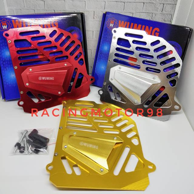 COVER RADIATOR NMAX WUMING TUTUP RADIATOR YAMAHA NMAX 155 WUMING CNC