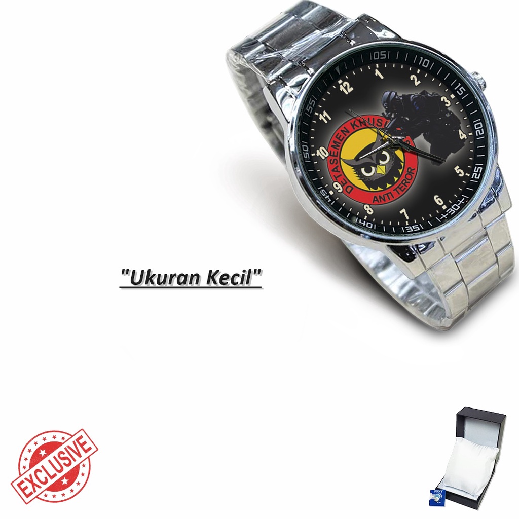 Jam Tangan Rantai Couple ANTI TEROR DENSUS 88 (Keren)