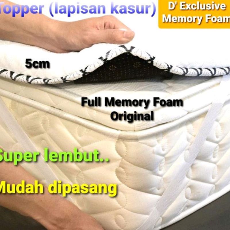 Toper Kasur Full Memory Foam