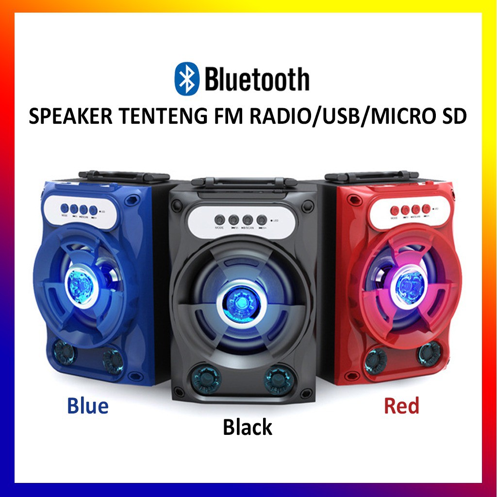 OT229 - SPEAKER BLUETOOTH PROMO MURAH TENTENG IMPORT 518 / FM RADIO / USB / MICRO SD