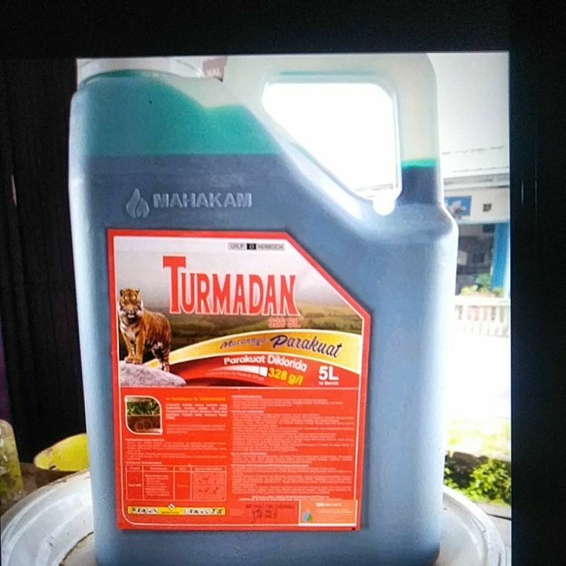 herbisida turmadan 5 liter racun kontak hijau