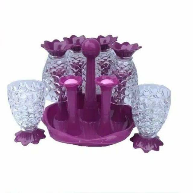 Alat Makan, Cangkir, Gelas, Gelas Kaca, Gelas Golden Sunkist, Gelas Kaca Murah