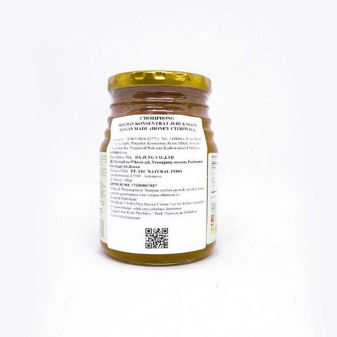 

HONEY CITRON TEA MERK CHORIPDONG 580 GRAM - MINUMAN ASLI KOREA