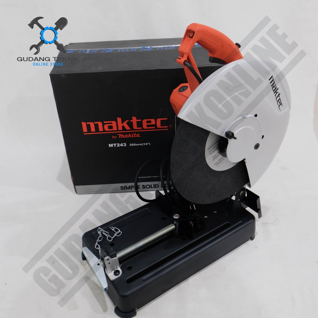 Mesin Cut Off 14&quot; MAKTEC MAKITA MT243 M2401B / Mesin Potong Pemotong Besi 14 Inch MT-243 M-2401B MT 243 M 2401B