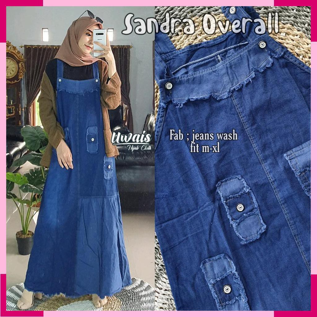 SANDRA OVERALL. FASHION WANITA. BY UWAIS