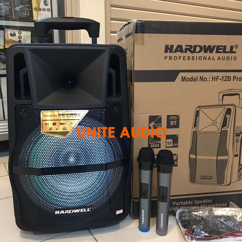 Speaker Portable Meeting 12 inch HARDWELL HF12B Pro HF 12B Pro HF 12 B Pro