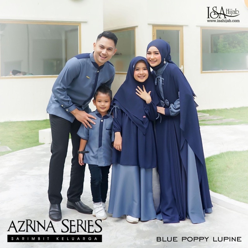 SARIMBIT KEL.AZRINA SERIES BY ISAHIJAB (KOKO DEWASA & ANAK)