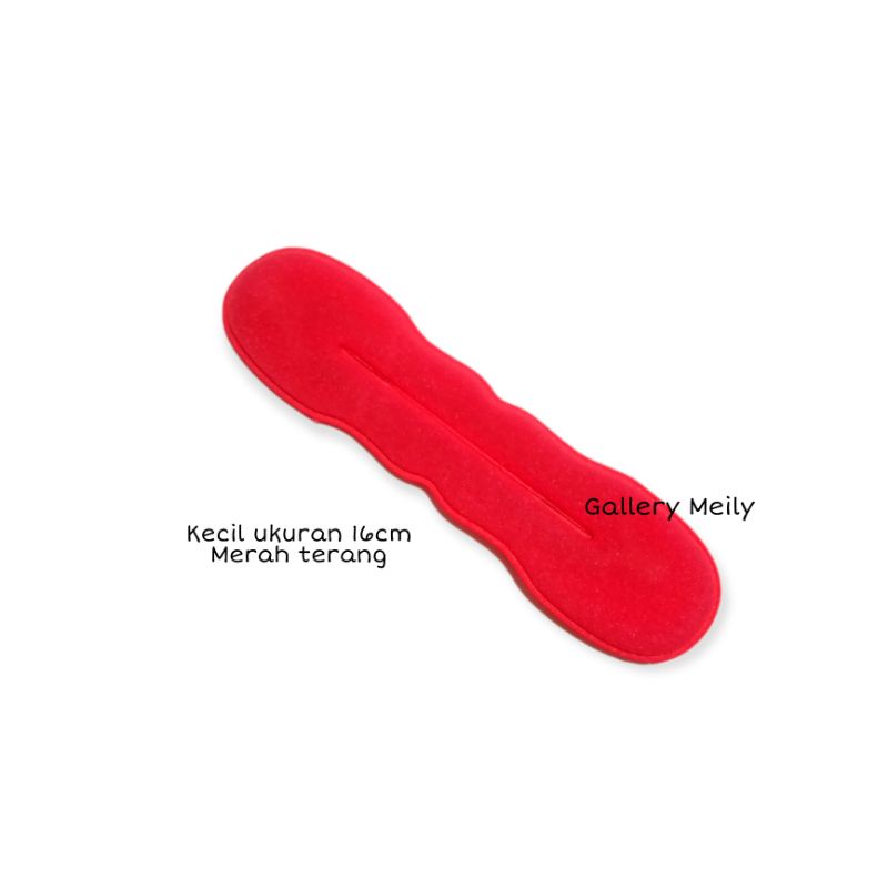 Gallerymeily ikat rambut hairdini-Kecil merah terang