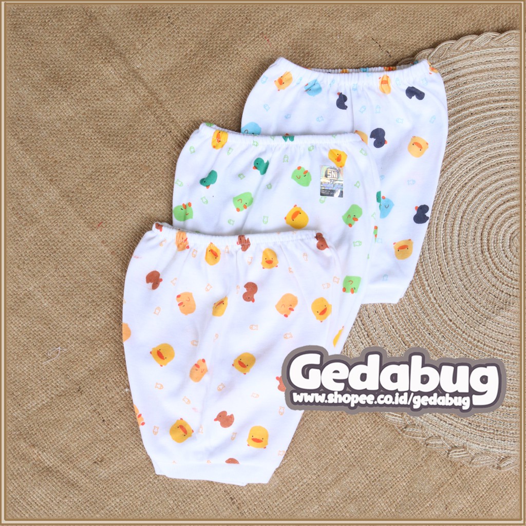 3pcs - Celana Shankusen Pendek Pino Piko | Perlengkapan Pakaian Bayi New Born