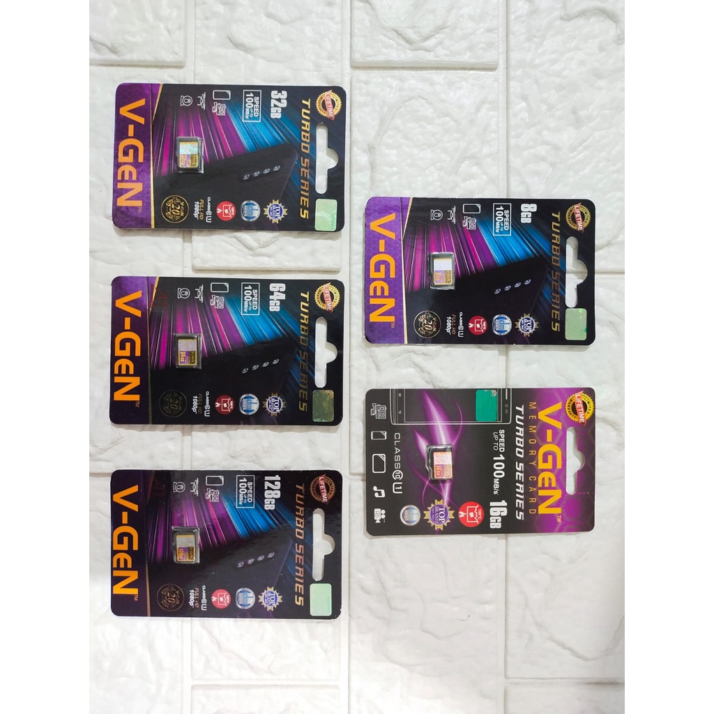 MMC V-GEN MICRO SD V-GEN 8GB 16GB 32GB 64GB 128GB CLASS 10 ORIGINAL