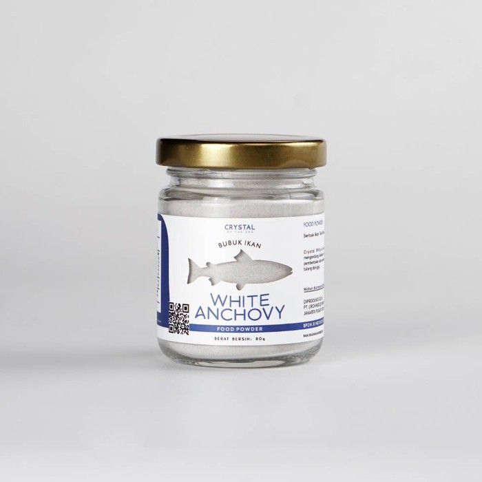CRYSTAL OF THE SEA Brown  And White Anchovy Food Powder