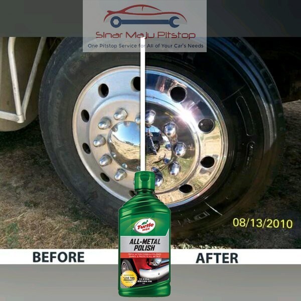 

Pembersih & Penghapus Karat & Pengkilap Velg Mobil - Turtle Wax Polish