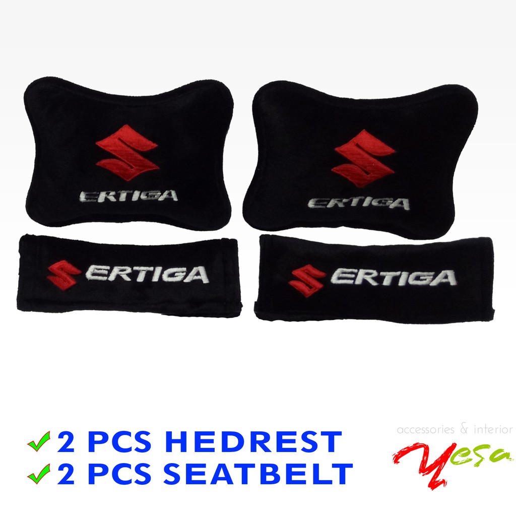 Bantal mobil Ertiga headrest mobil aksesoris mobil