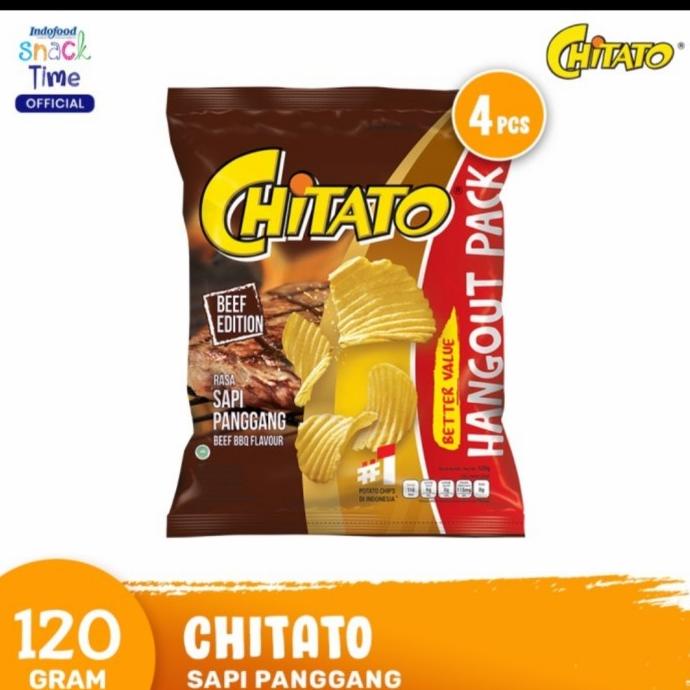 

Chitato Sapi panggang 120 gr ( 4 pcs )