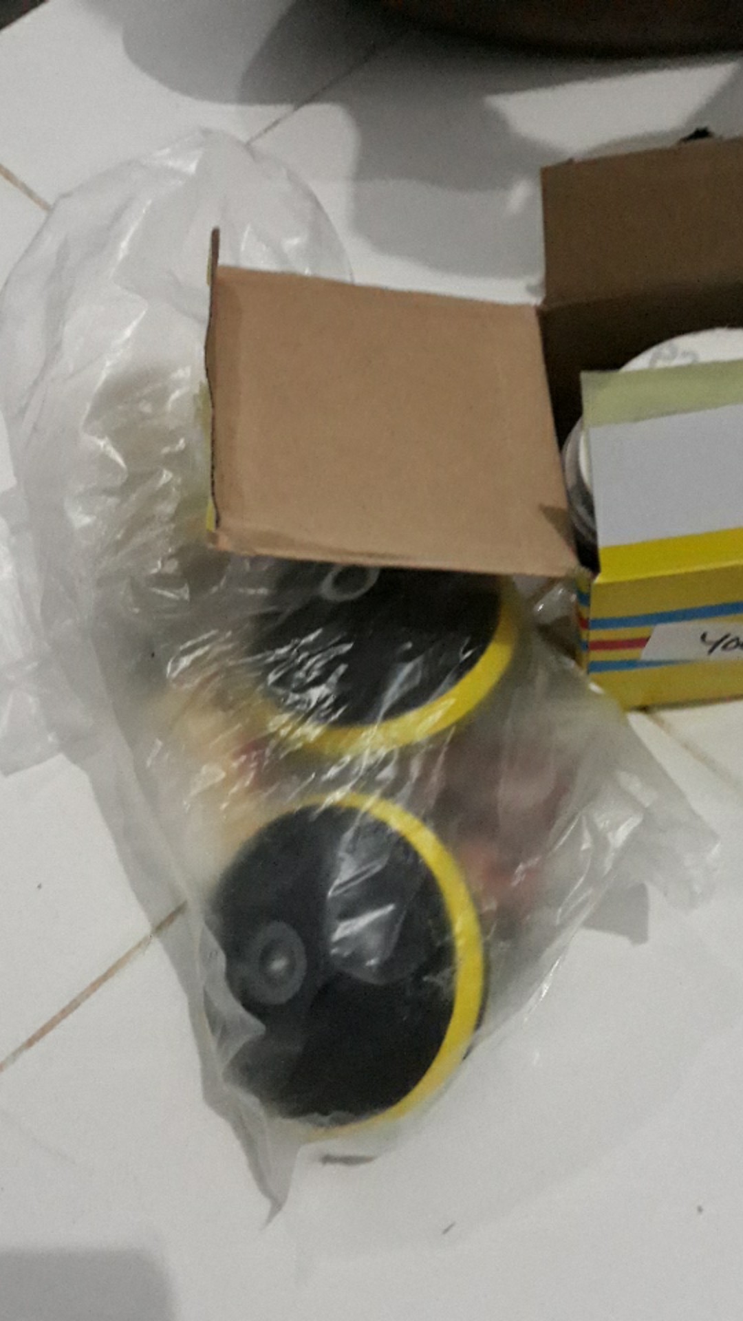 Amplas Bulat Velcro 4 Grit 60 80 100  120 150 180 220 240  400