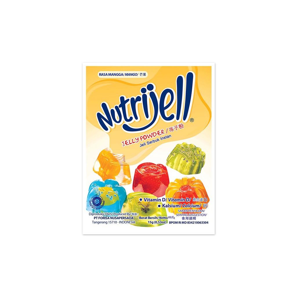 

Nutrijell Mangga - 3 pcs Promo Snack