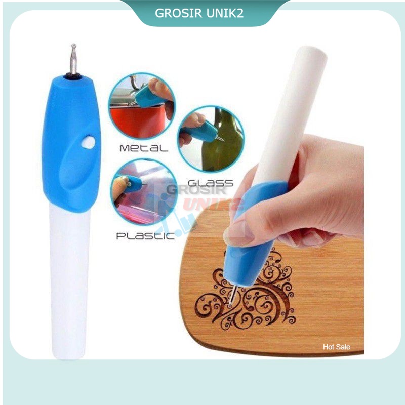 EZ ENGRAVER Pen Alat Ukir Elektrik Portable Serbaguna