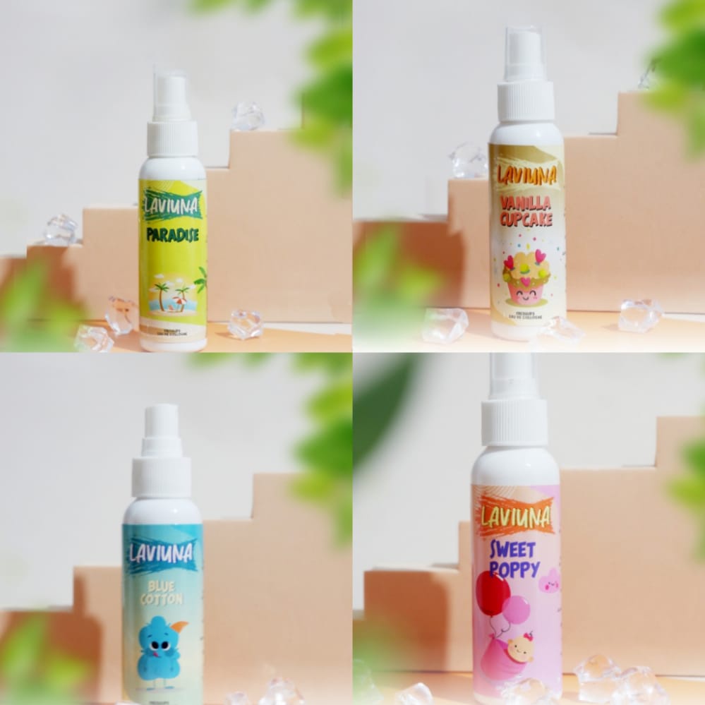 [BPOM] Parfum Laviuna Freshups 100ml Parfum Baju - Parfum Wanita