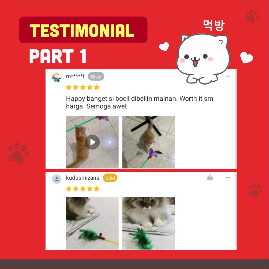 Mainan Tongkat Bulu Kucing Cat Toys Stick Mainan Tongkat Kucing Bulu Angsa Mainan Tongkat Hewan Mainan Kucing Interaktif Mainan Bulu Tongkat Bulu Kucing Toy Stick Mainan Tongkat Bulu Ayam