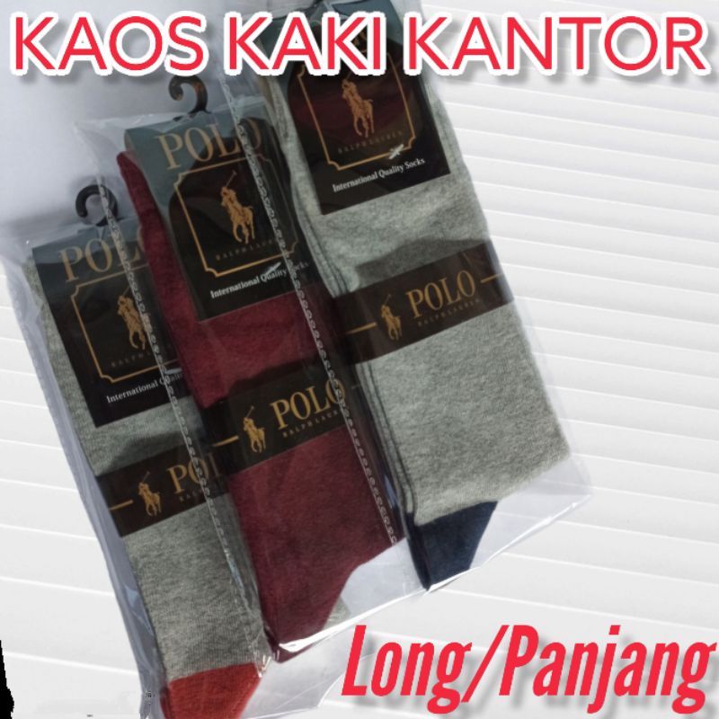 Kaos Kaki Kantor Polo/Kaos Kaki Kantoran/Kaus Kaki/Kaos Kaki Dewasa/Kaos Kaki Pria Panjang/Kaos Kaki Distro