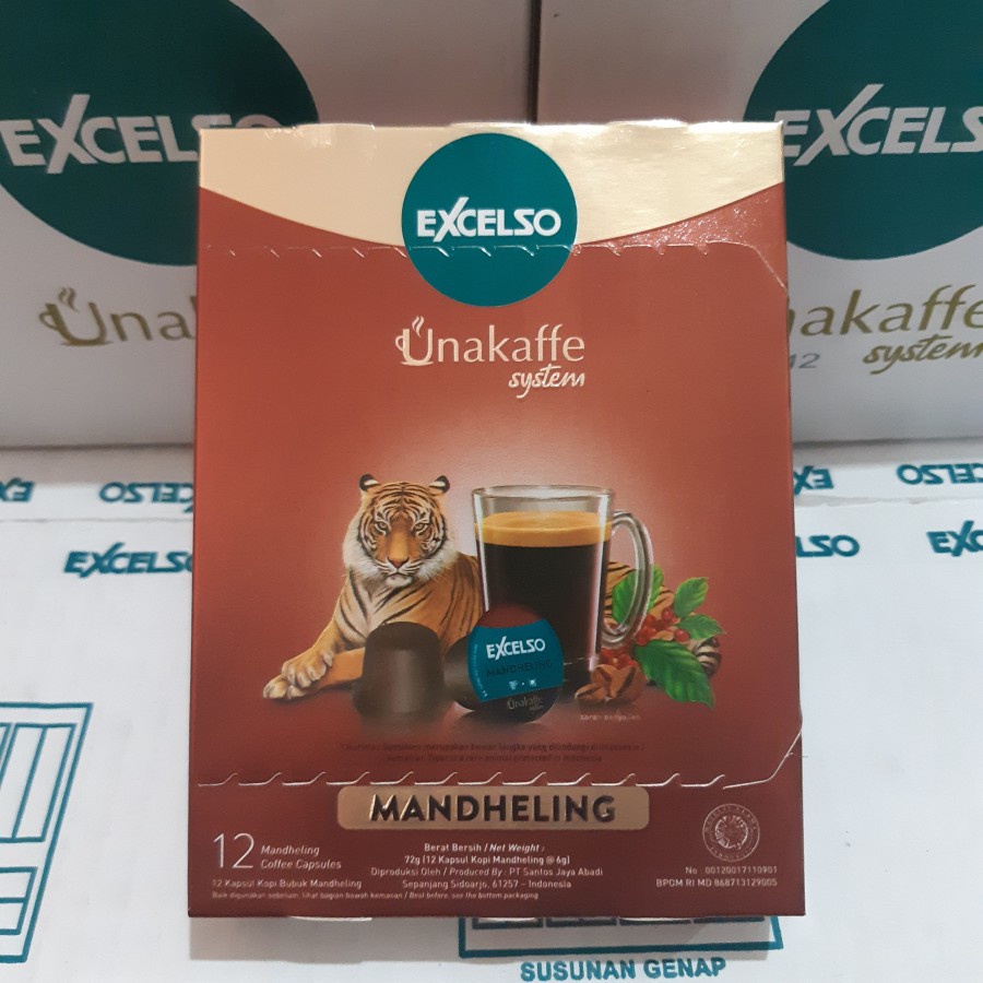 

excelso unakaffe mandheling kapsul