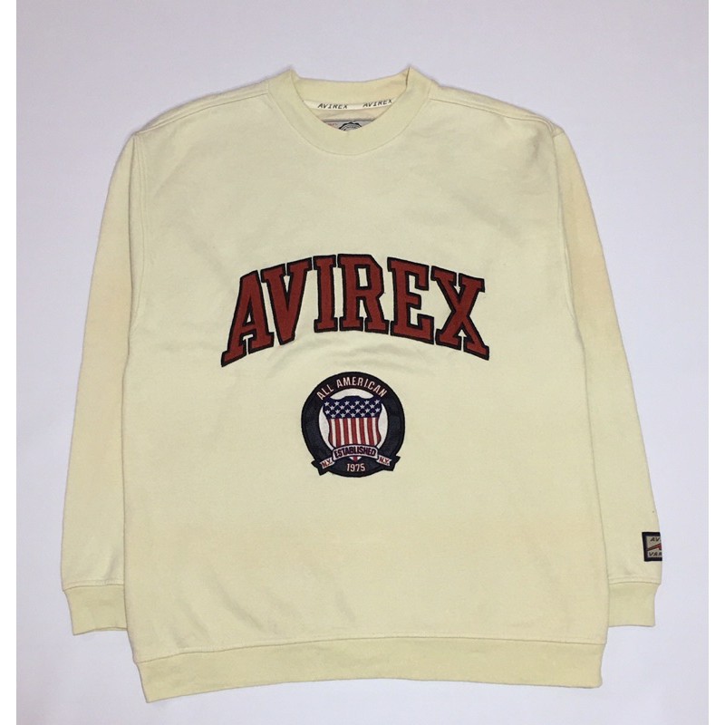 Preloved Crewneck Second Avirex Varsity