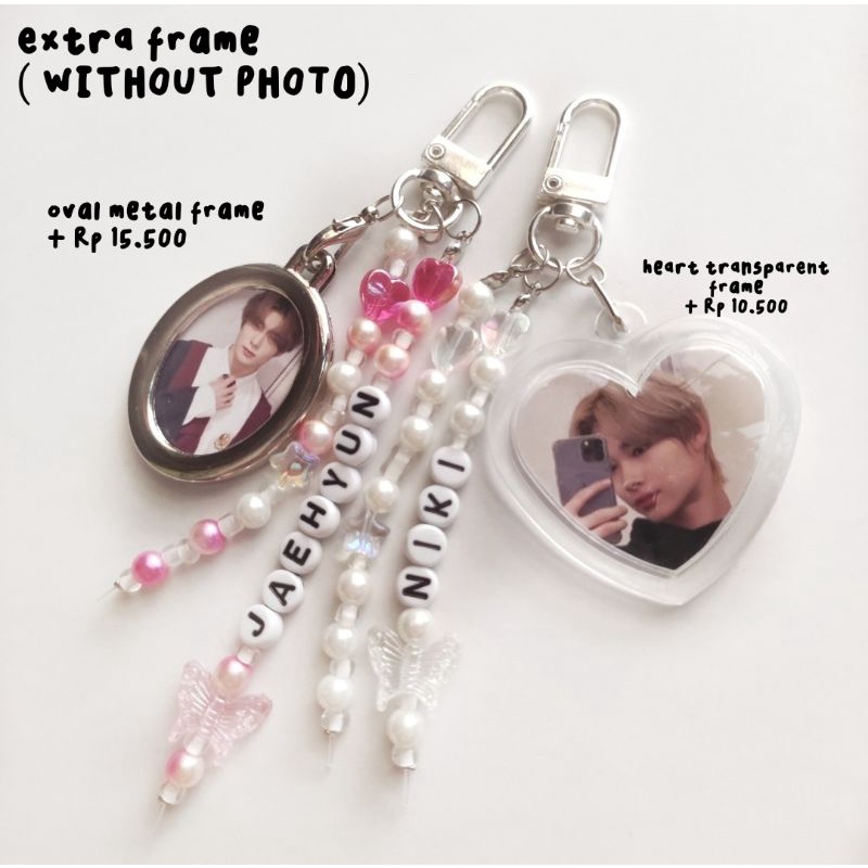 custom beads keychain ♡ gantungan kunci ♡ kpop keychain — nct, enhypen, txt, treasure, bts, blackpink, aespa, itzy