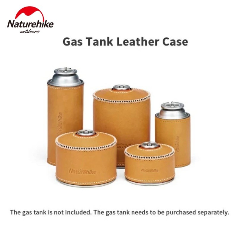 COVER TAS PELINDUNG TABUNG GAS OUTDOOR BAHANKULIT GAS TANK LEATHER CASE NATUREHIKE NH20PJ084