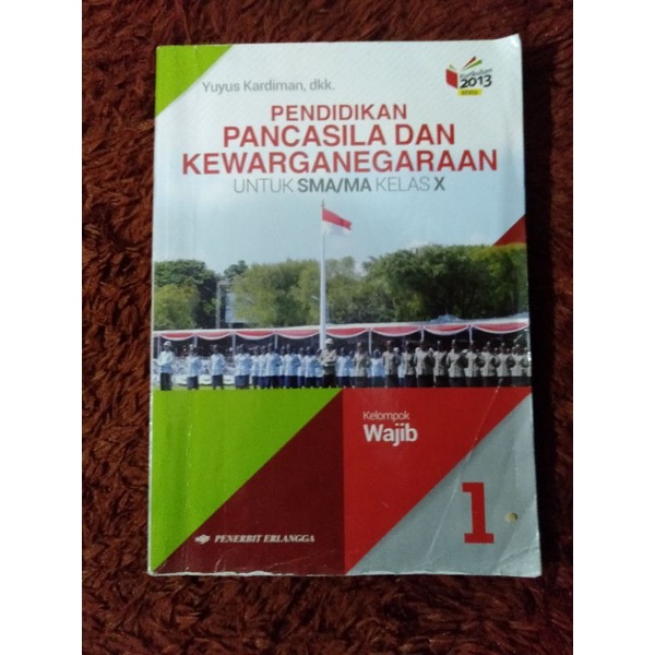 

Buku PPKn kelas X Penerbit Erlangga